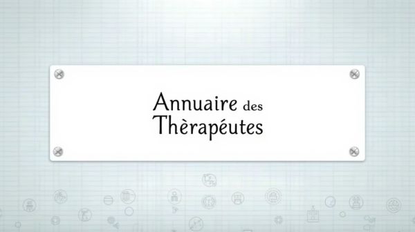 Consultez l'annuaire des thérapeutes en France certifiés